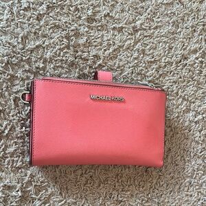 Michael Kors Coral Wallet